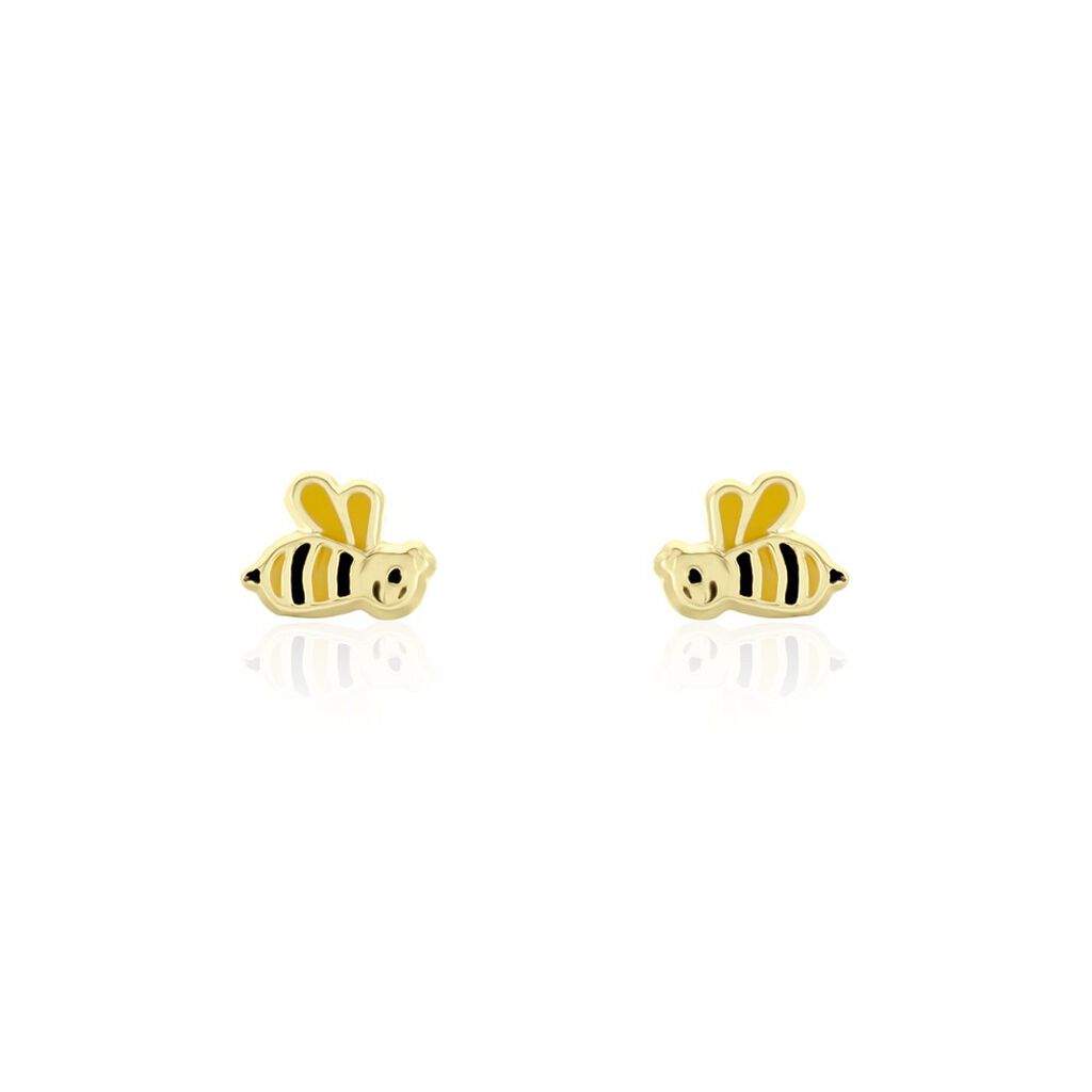 Boucles D'oreilles Puces Giosetta Or Jaune