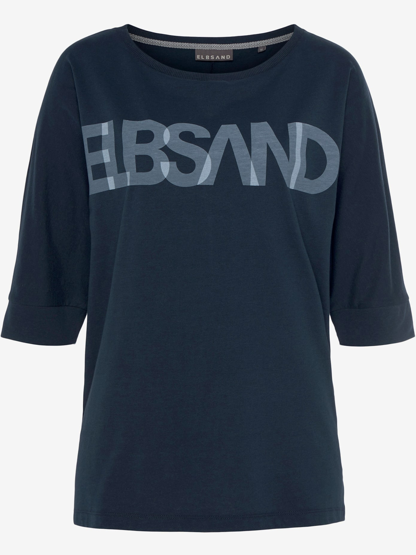 T-shirt à manches 3/4 encolure ronde