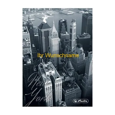 Herlitz Kladde New York DIN A5, 96 Blatt, liniert, 70gm²
