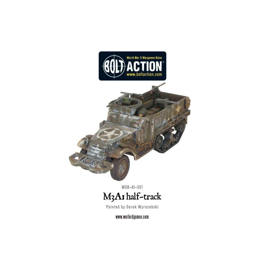 Bolt Action - US M3A1 Halftrack (Plastic Box)