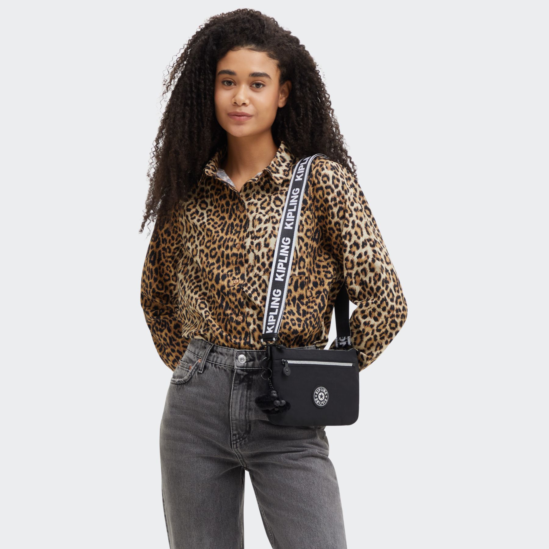 RIRI ZIP Petit sac à bandoulière - Glorious Silver