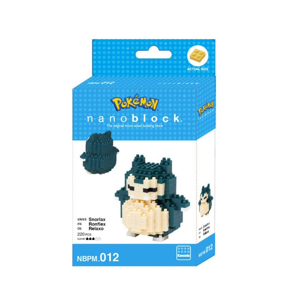 Nanoblock : Pokémon - Ronflex