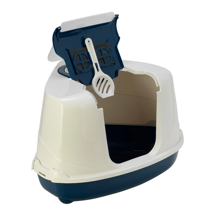Caixa de areia de canto Nova Clean Alpha para gatos