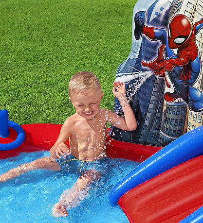 Bestway Spielbecken m. Zubehör - 211 x 206 cm - Spider-Man