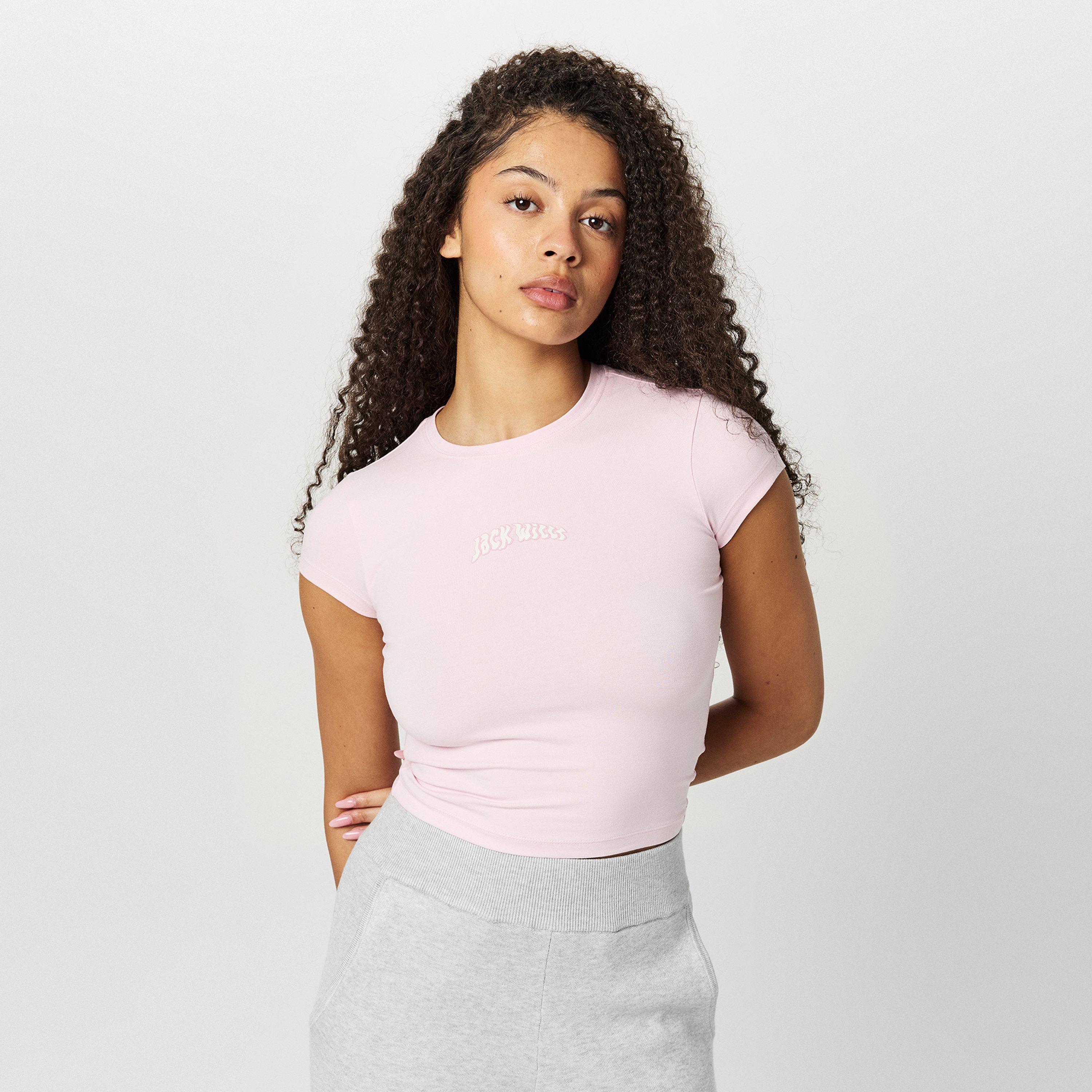 Jack Wills Graphic Cap Sleeved T Shirt