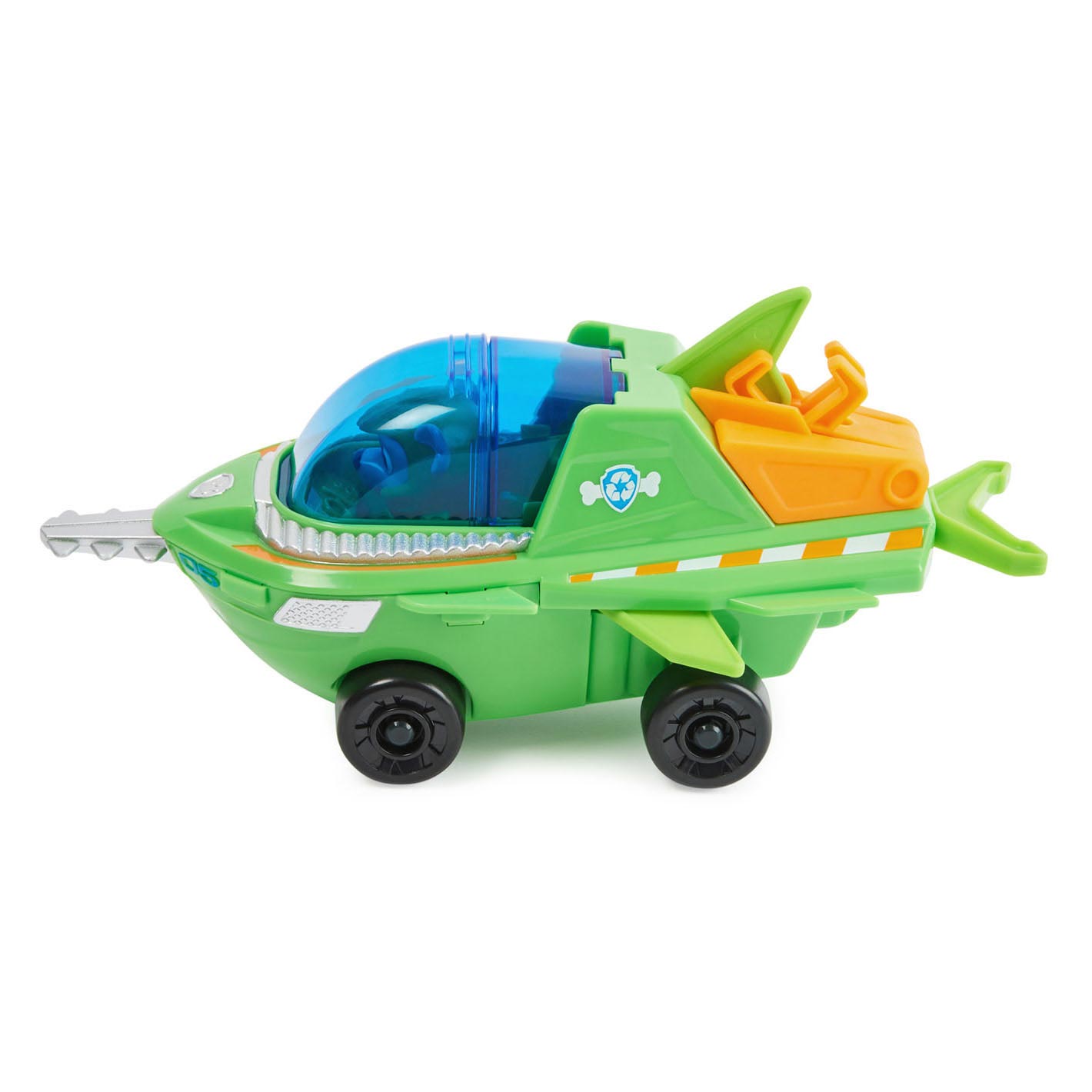 PAW Patrol Aqua Pups Rocky Deluxe Voertuig