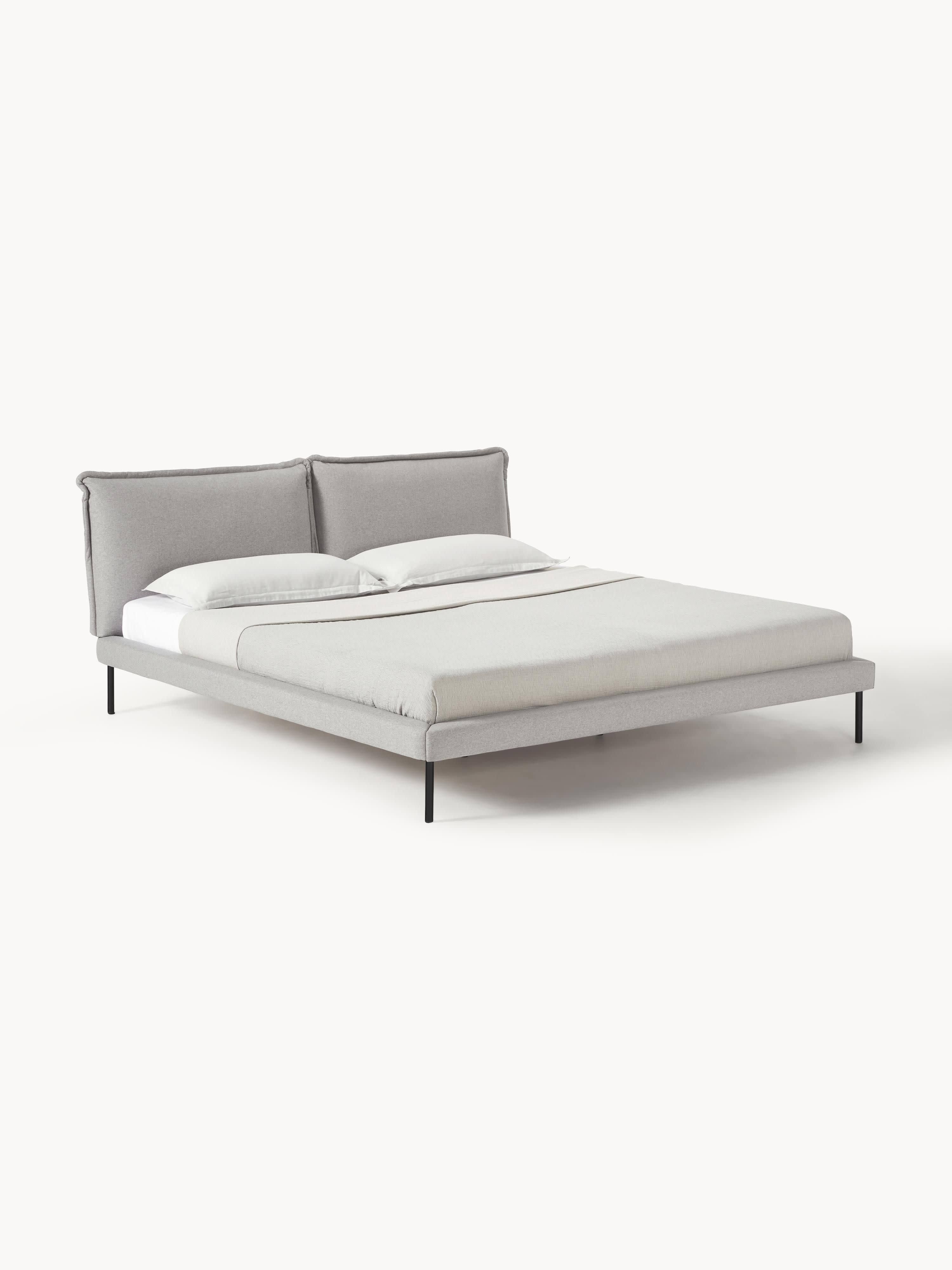 westwing collection Polsterbett Amelia Webstoff B 200 cm