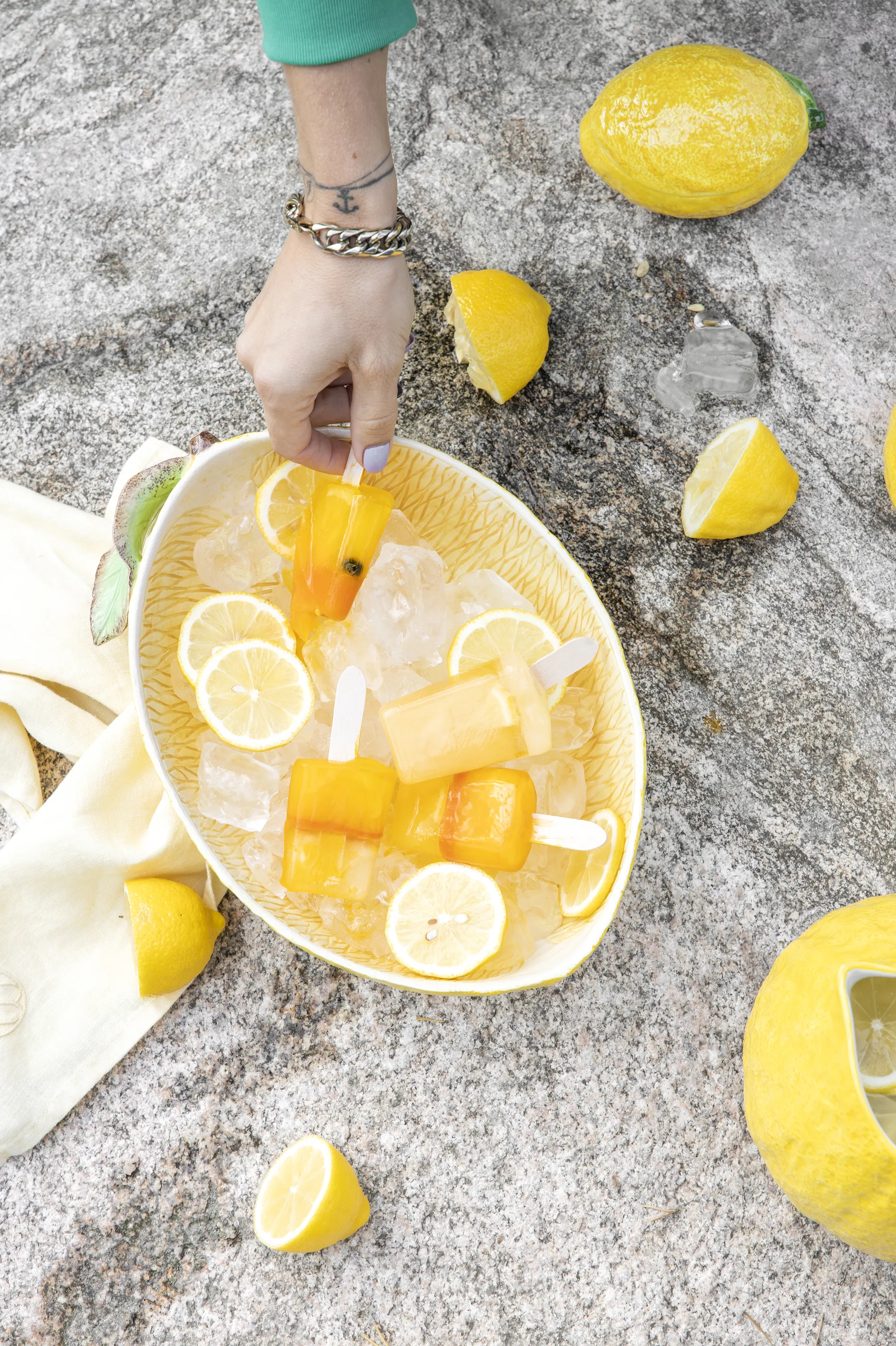 ByOn Citron Skål m. låg