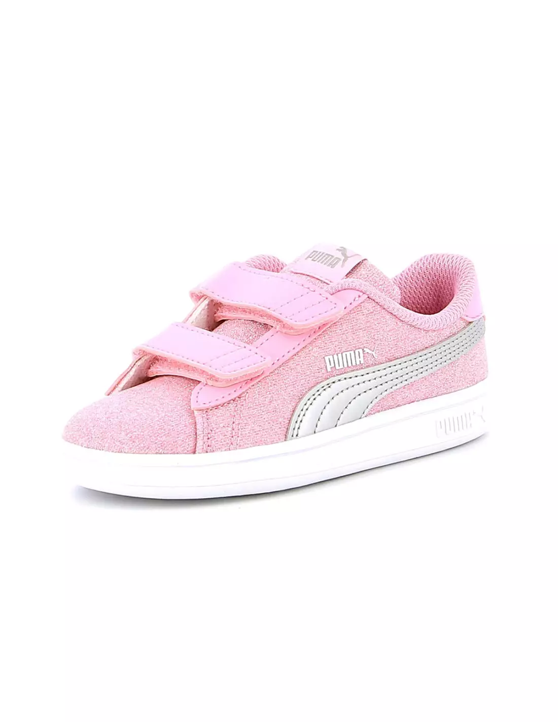 PUMA SMASH V2 - Baskets Rose