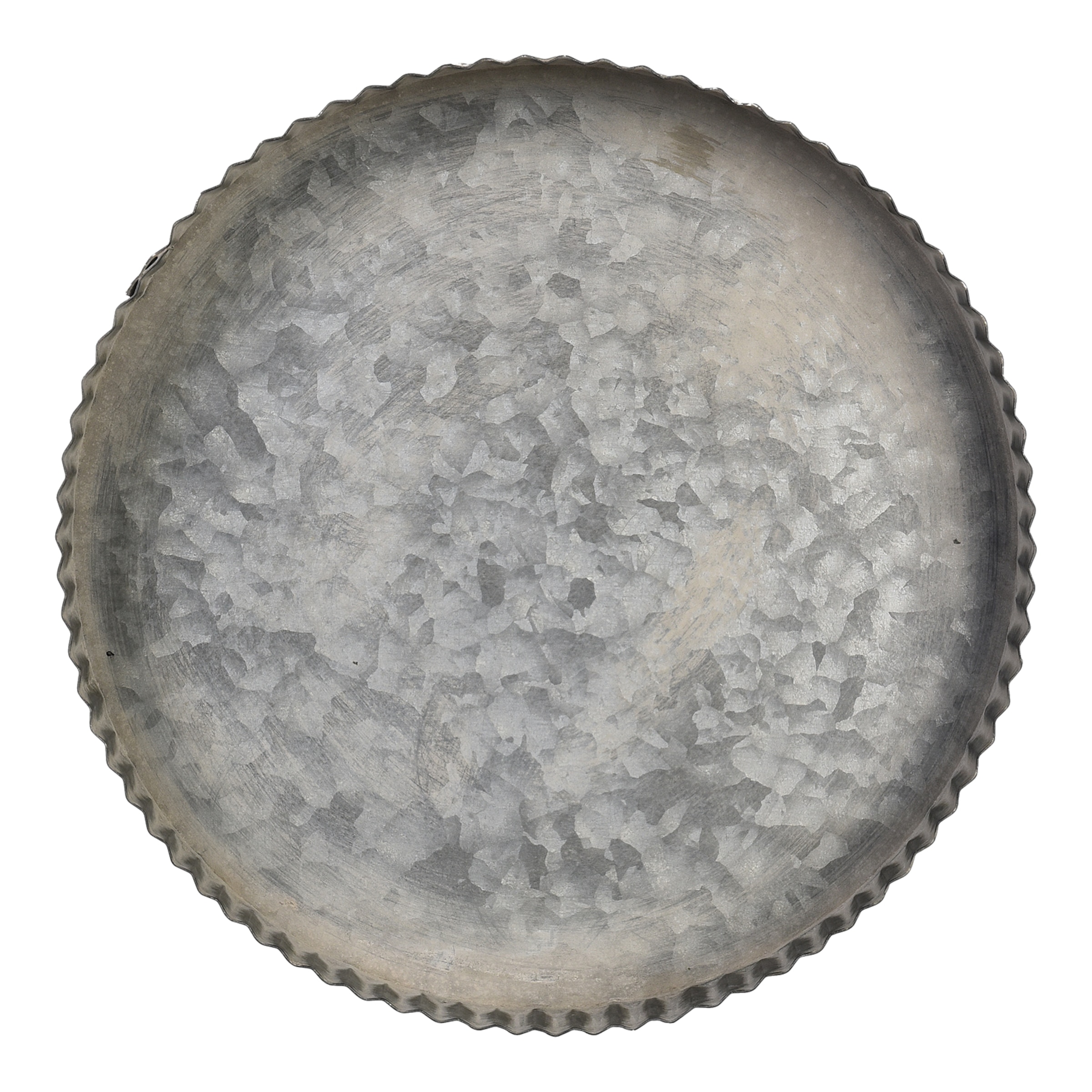 silber, ⌀ 25 x H 3,5 cm