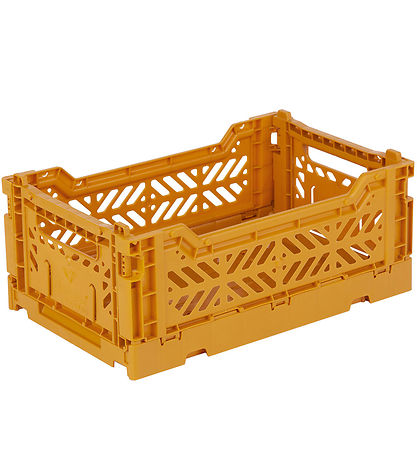 Aykasa Klappbox - 27x17x11 cm - Mini - Mustard