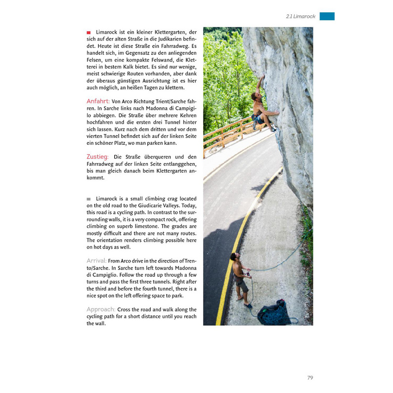 Vertical-Life Multi-Pitch Climbing in Arco Kletterführer