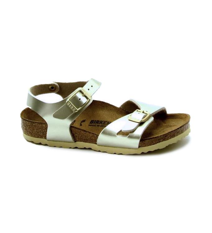 Birkenstock Rio Kids Electric matellic silver