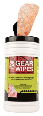 Lingettes Nettoyantes Silca Gear Wipes (110 Lingettes)