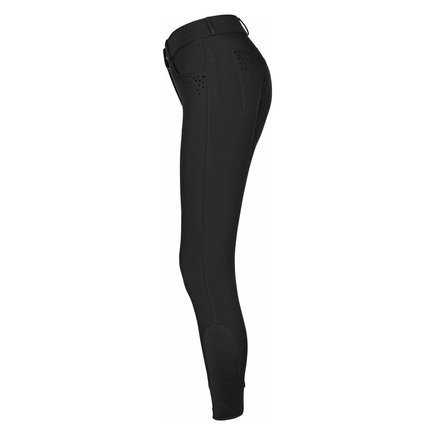 Cheval de Luxe Gesäßeinsatz-Reithose - black - 34