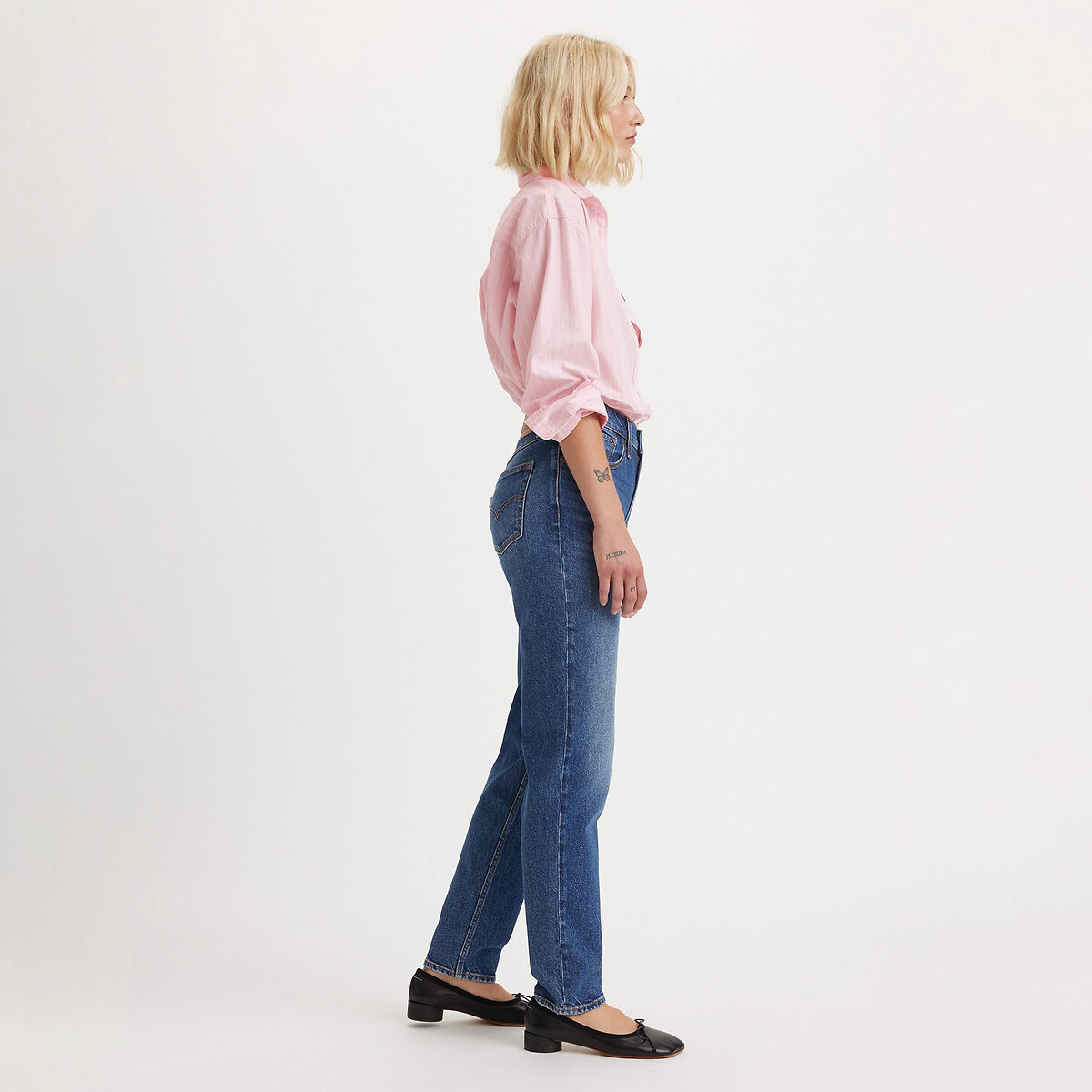Calça jeans Levi's Mom dos anos 80