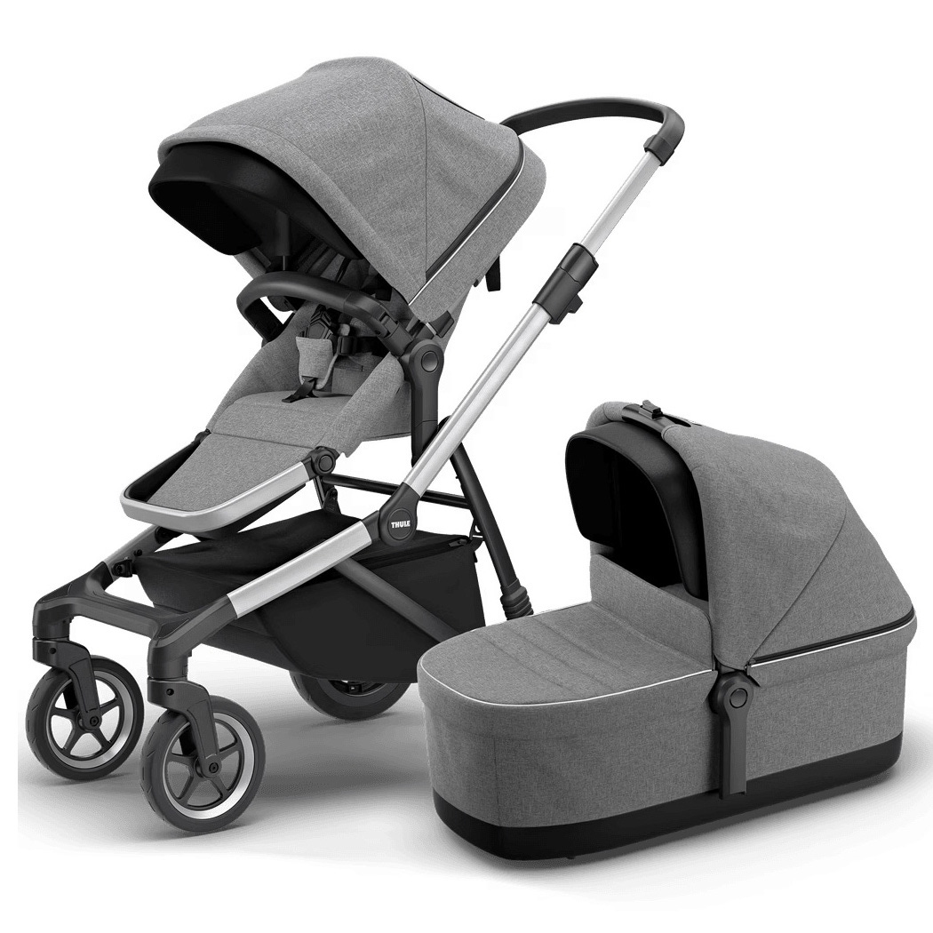 Thule Sleek compleet Grey Melange On Black