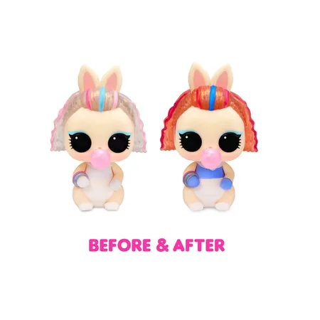 MGA Entertainment L.O.L. Surprise Glitter Color Change Pets with 5 Surprises, 1 Stück, 12-fach sortiert