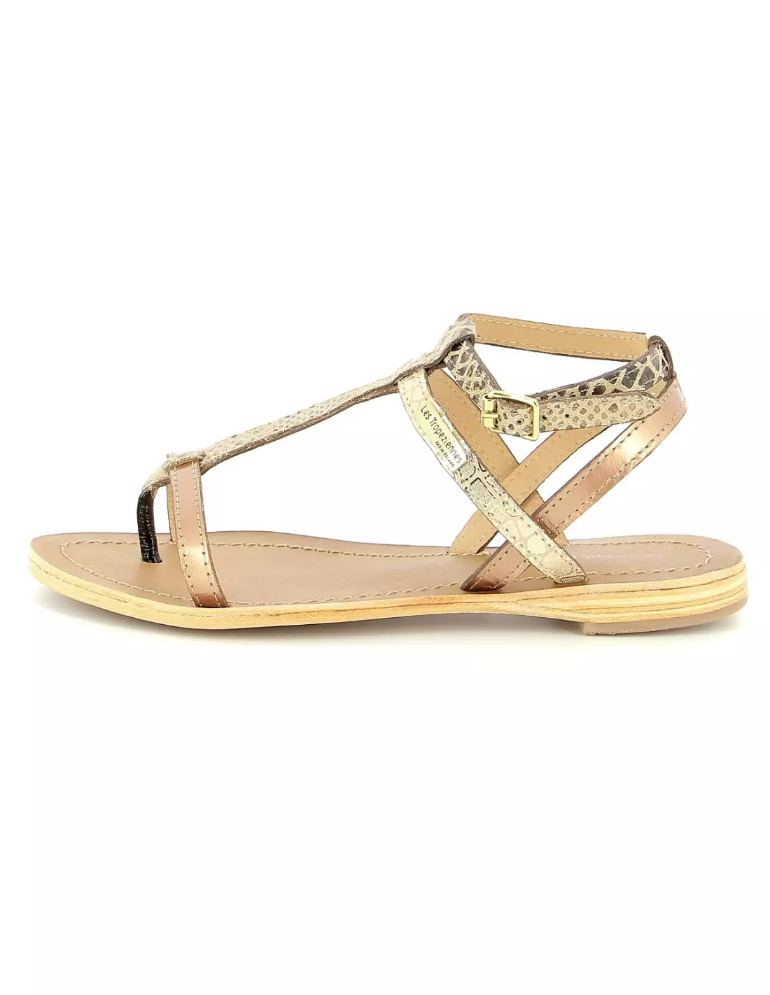 LES TROPEZIENNES BAIE - Sandales & nu-pieds Bronze