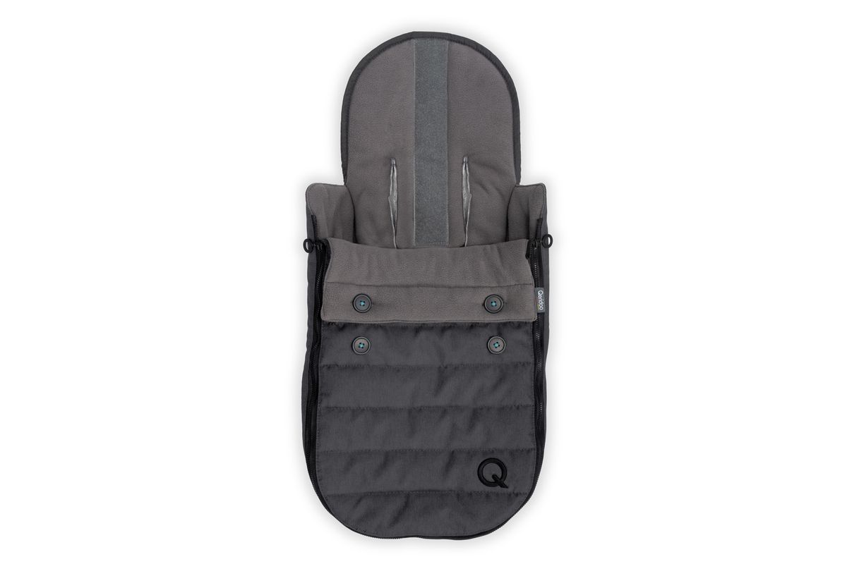 Qeridoo Fahrradanhänger Fußsack light