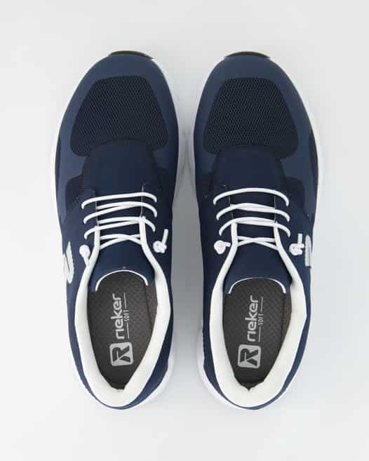Rieker Foilmatt Sneaker in Blau