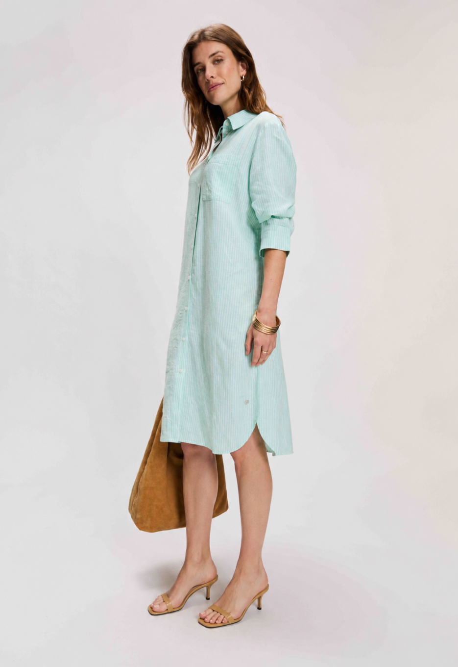 Silvercreek Loviene Midi Jurk