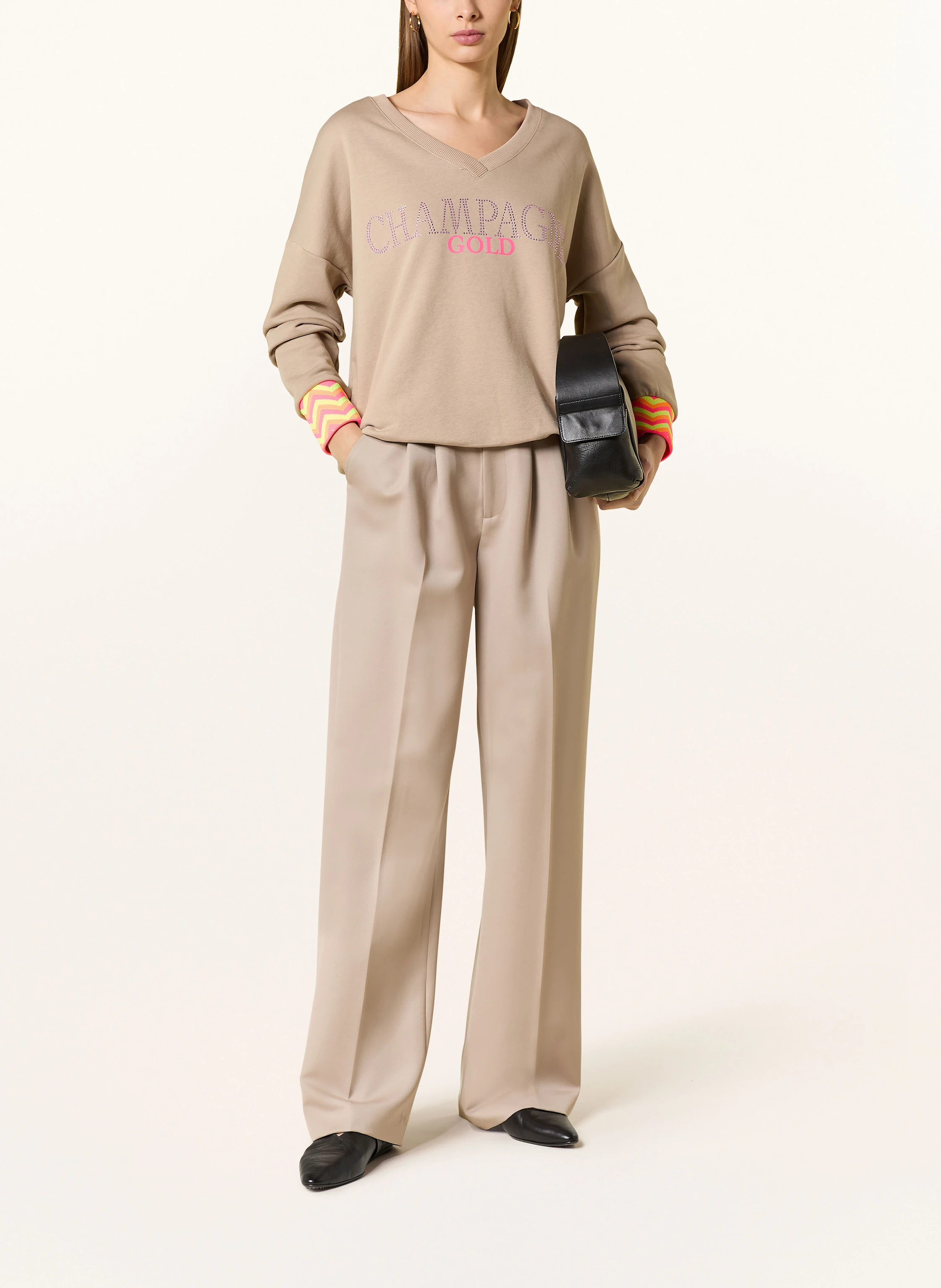 miss goodlife Sweatshirt mit Pailletten