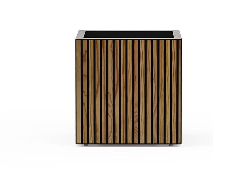 Herstera Pflanzentopf Deco Planter Cube Schwarz Pflanzengefäss