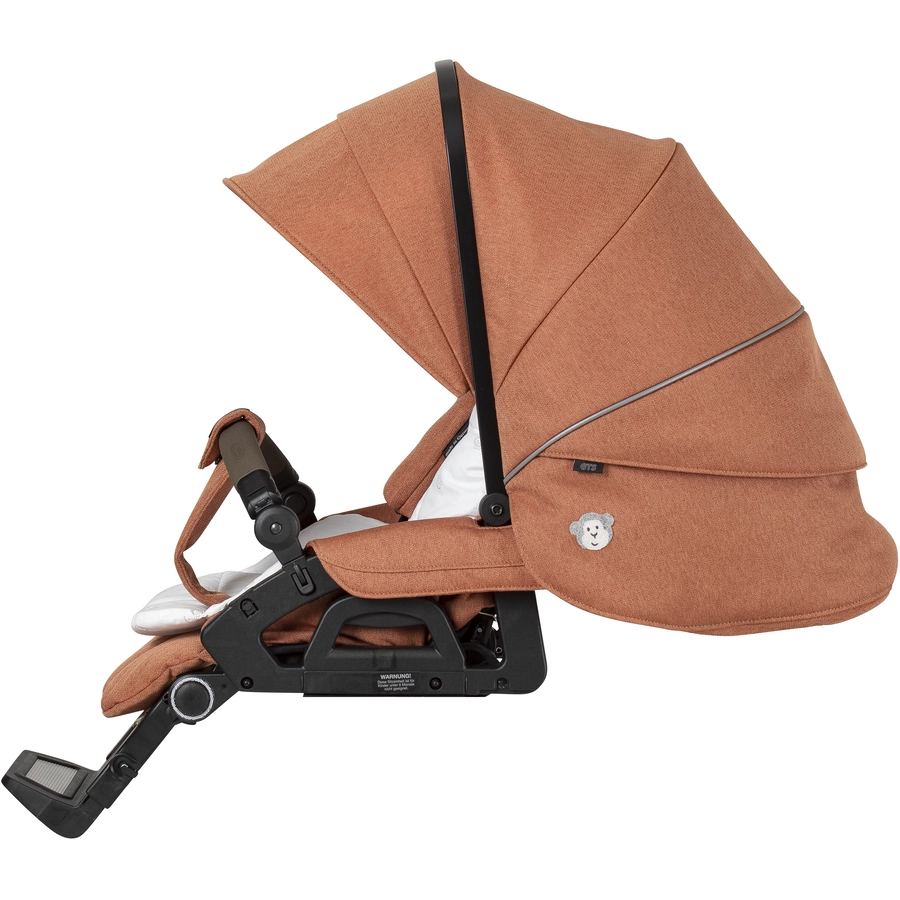 Hartan Kinderwagen Racer GTS Bellybutton terra (923) Gestellfarbe schwarz