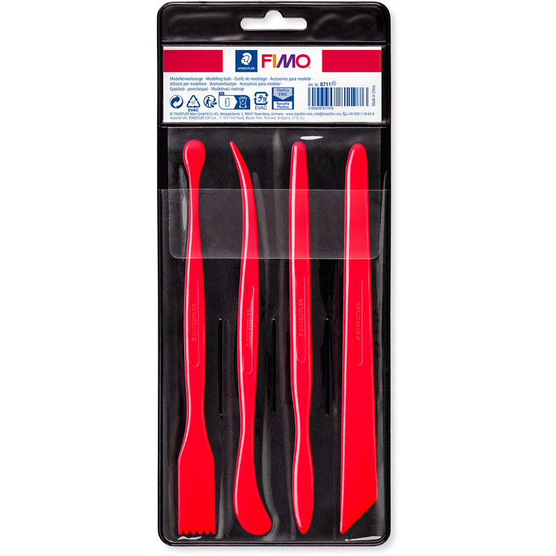 FIMO Modellierwerkzeuge, rot