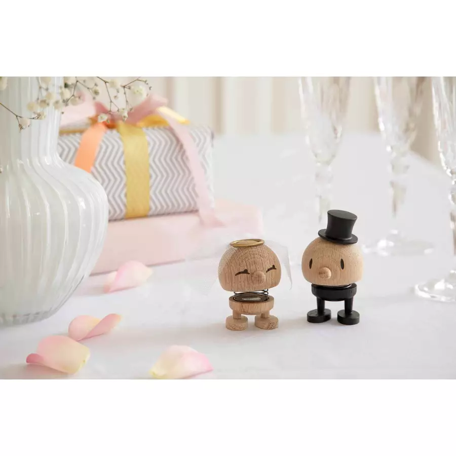 Hoptimist Dekofigur Groom S 8,4 cm schwarz