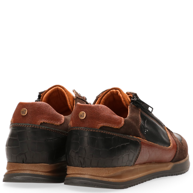 Australian Footwear Browning Leather wijdte H donker bruin