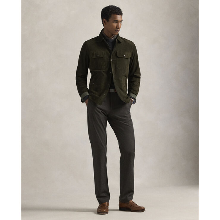 Polo Ralph Lauren TAILORED TWILL BLND-MODERN NEWPORTP Brown glen plaid