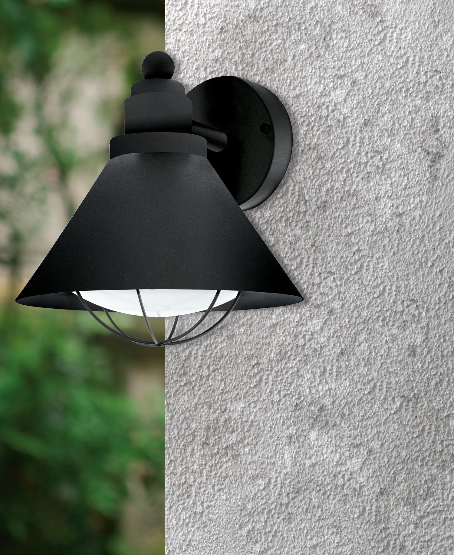 Eglo wandlamp Barrosela zwart 22,5 x 23,5 x 22,5 cn