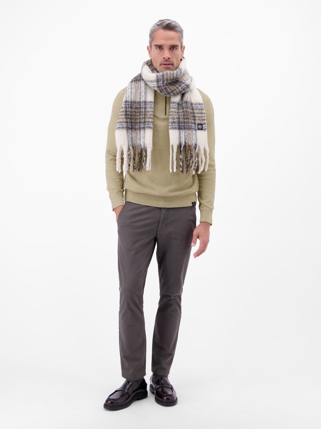 Herren Stricktroyer in Twist-Struktur