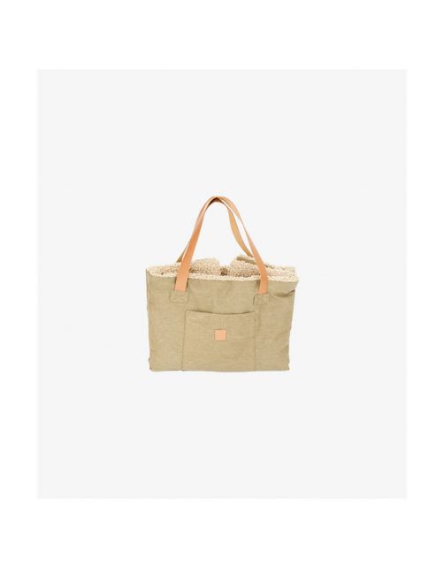 Pet & Co. Aventura Travel Mat - Hondendeken - 55x34x7 cm Lichtbruin