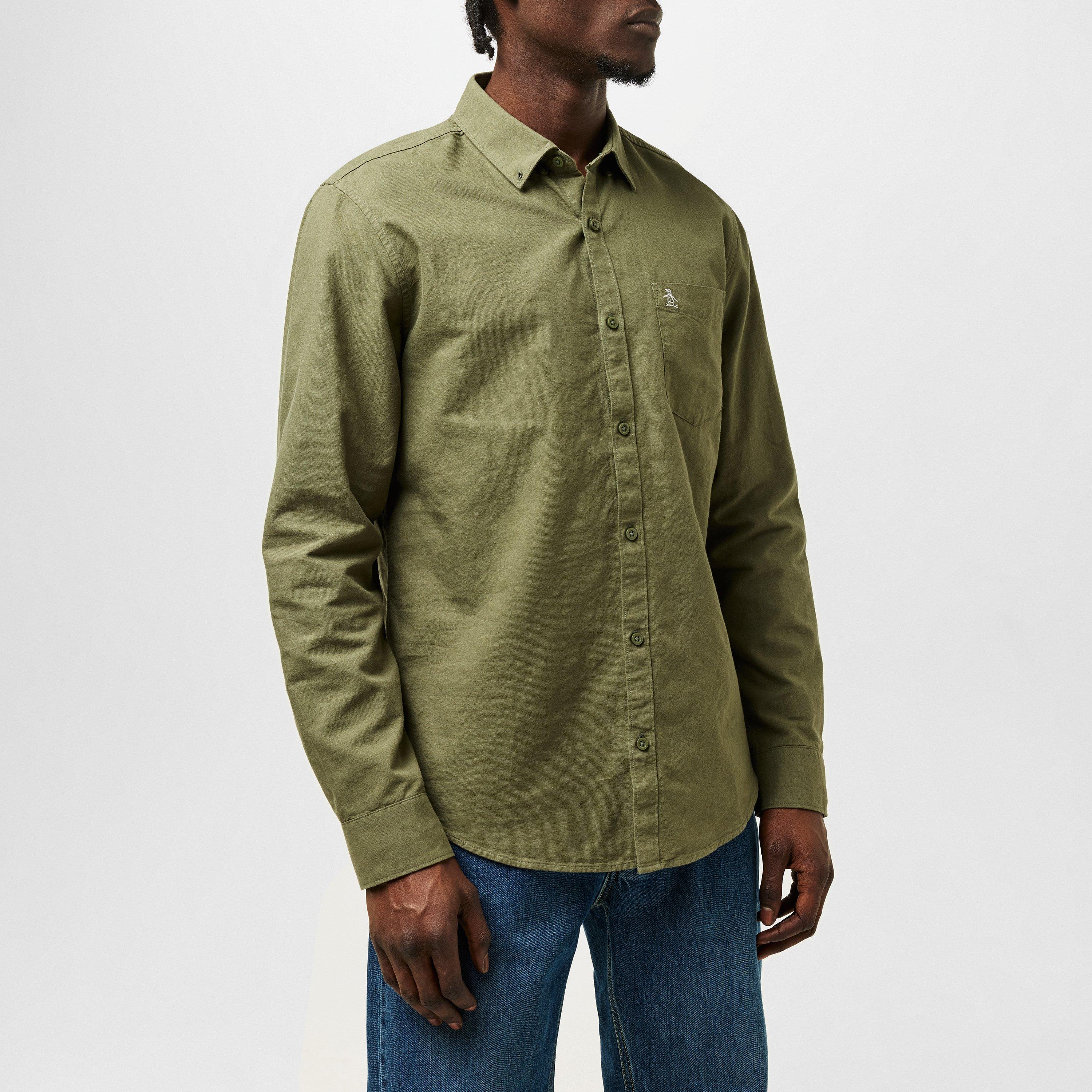 Original Penguin Long Sleeve Oxford Shirt