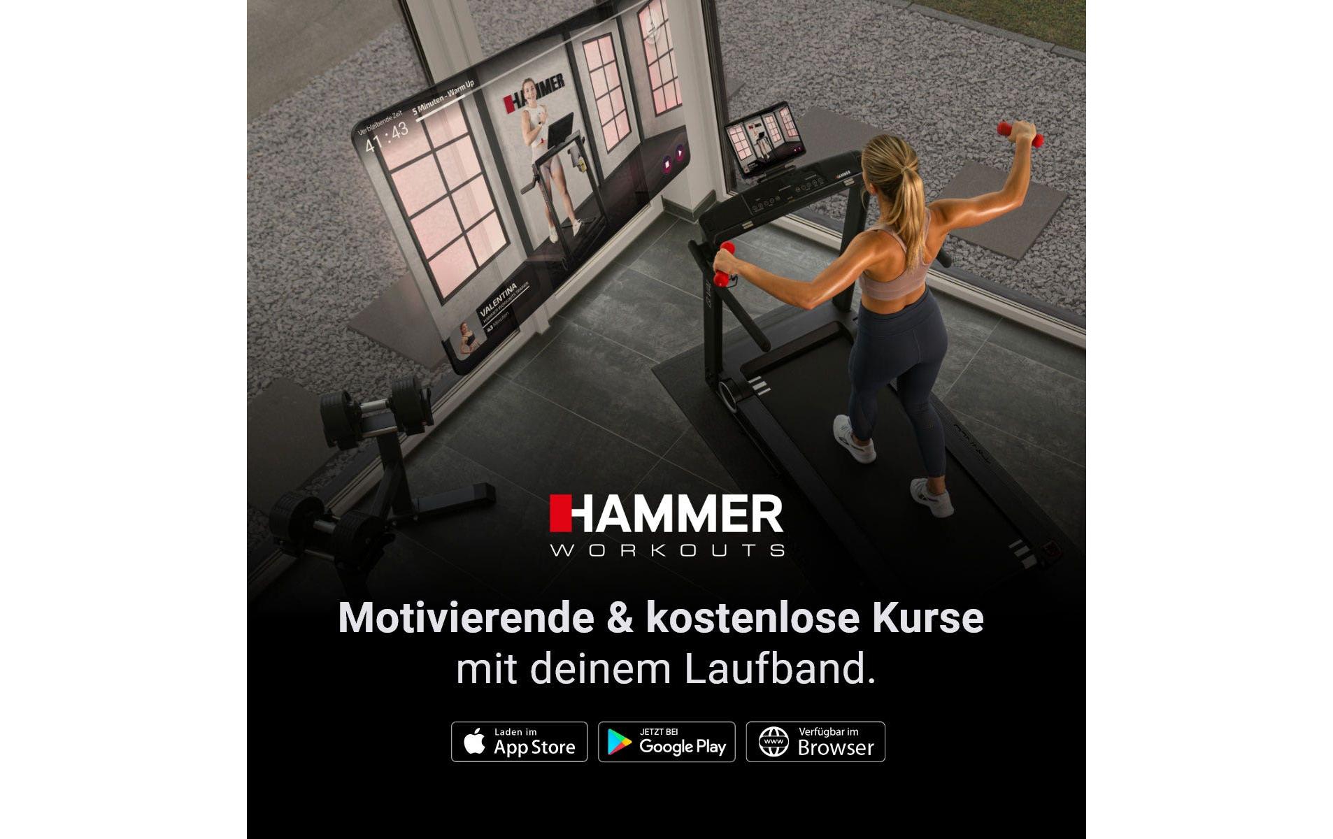 Laufband Q. Vadis 10.0<br>Modernes Laufband mit integriertem Display