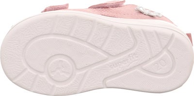 Superfit Boomerang Sandaler, Rosa/Sølv
