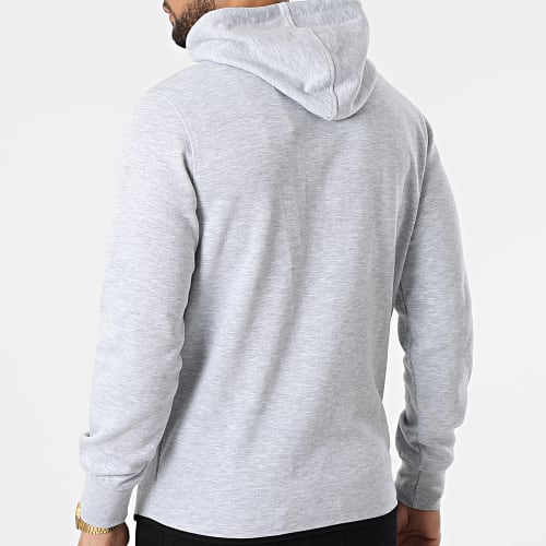 Sweat Capuche Zippé Air Gris Chiné