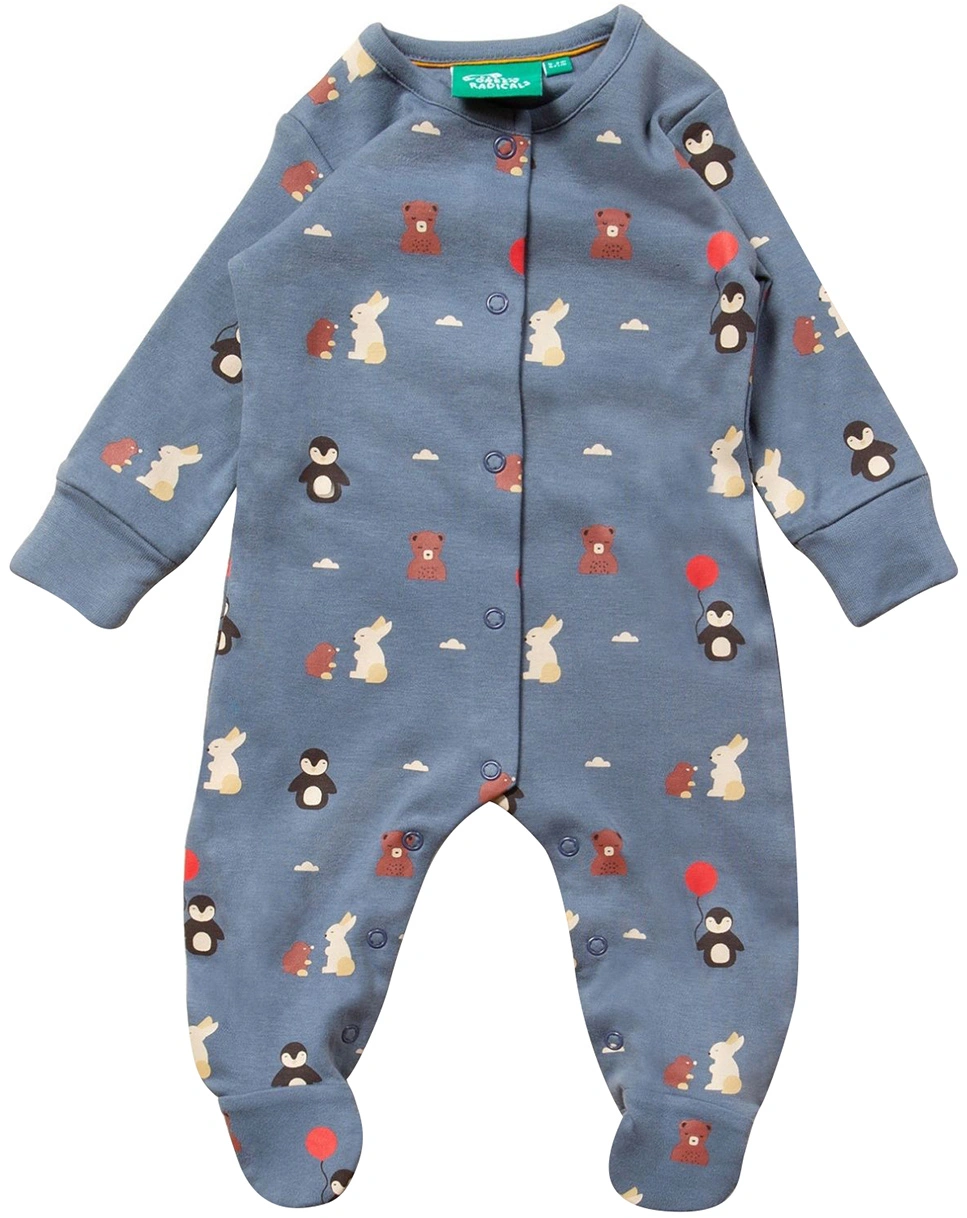 Strampler ARCTIC FRIENDS in blue