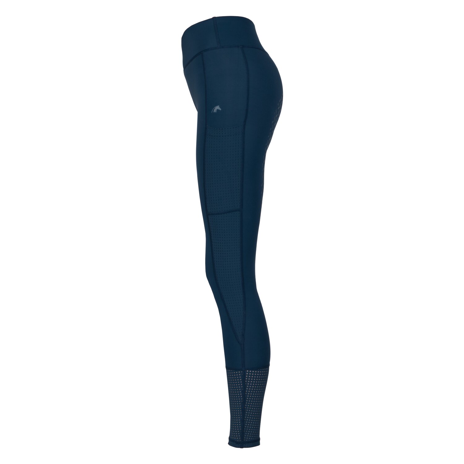 black forest Grip-Vollbesatz-Reitleggings mit Mesh - navy