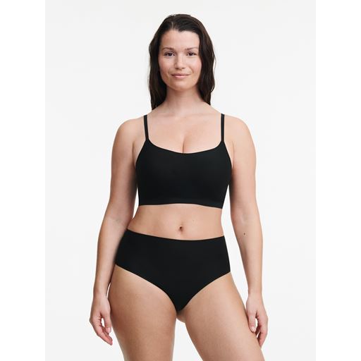 Chantelle Softstretch Højtaljede String Trusser, Black