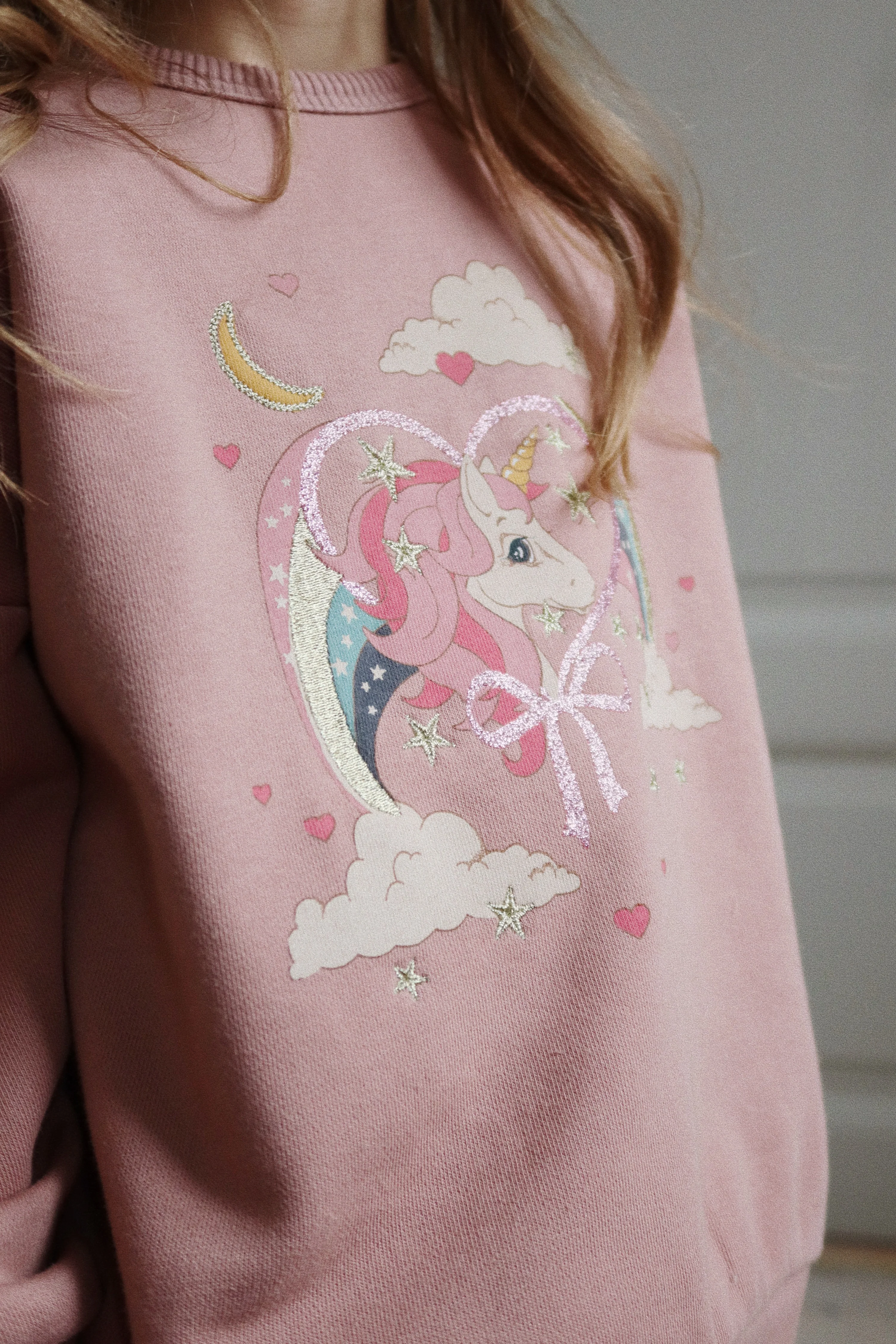 LOU SWEATSHIRT - MAHOGANY ROSE - 6M