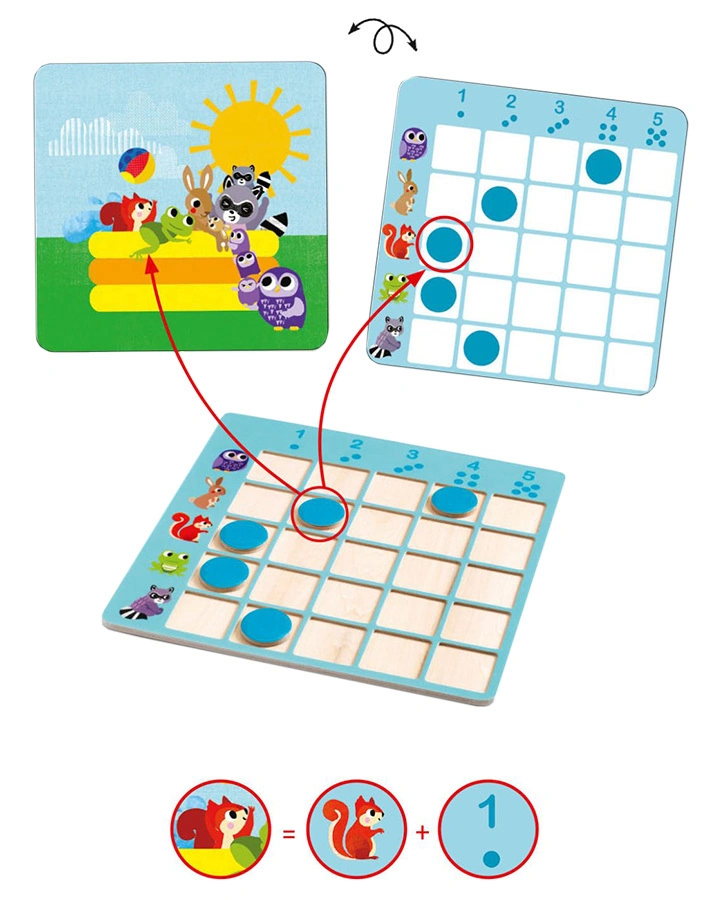 Lernspiel QUANTITIX in bunt