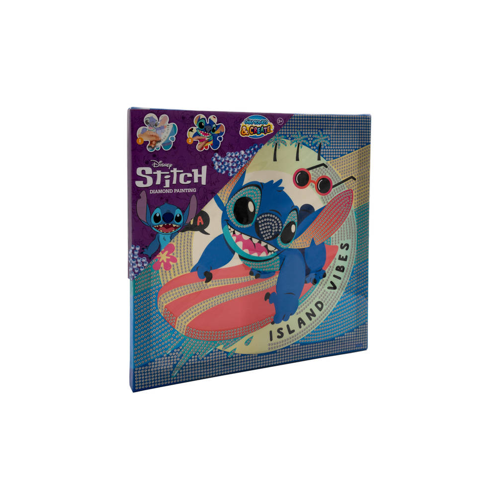 Diamond painting Stitch canvas XL