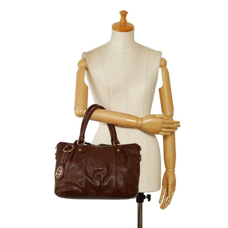 Gucci Vintage Gucci Handbag Brown
