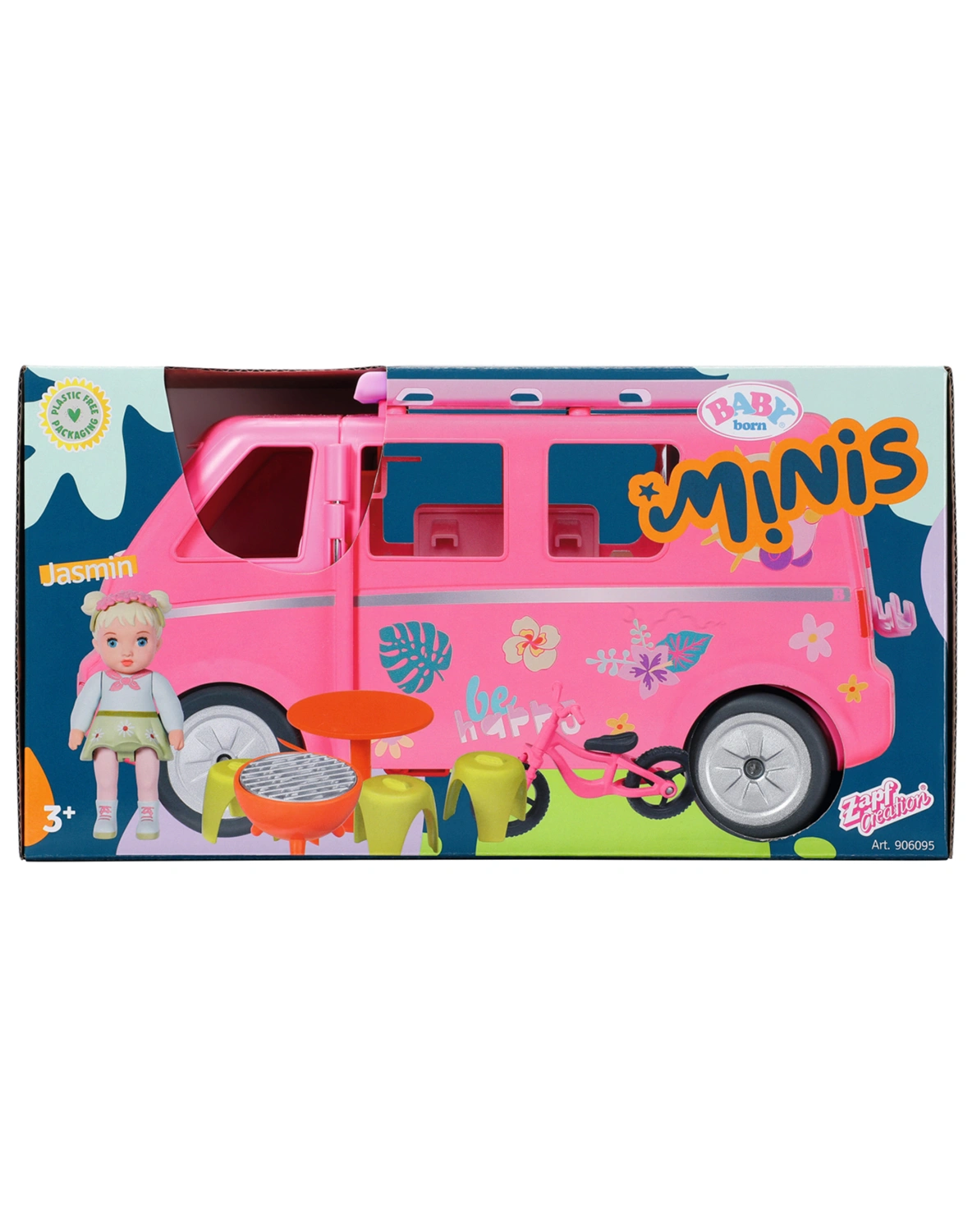 BABY born® MINIS - Puppen-Spielset CAMPERVAN