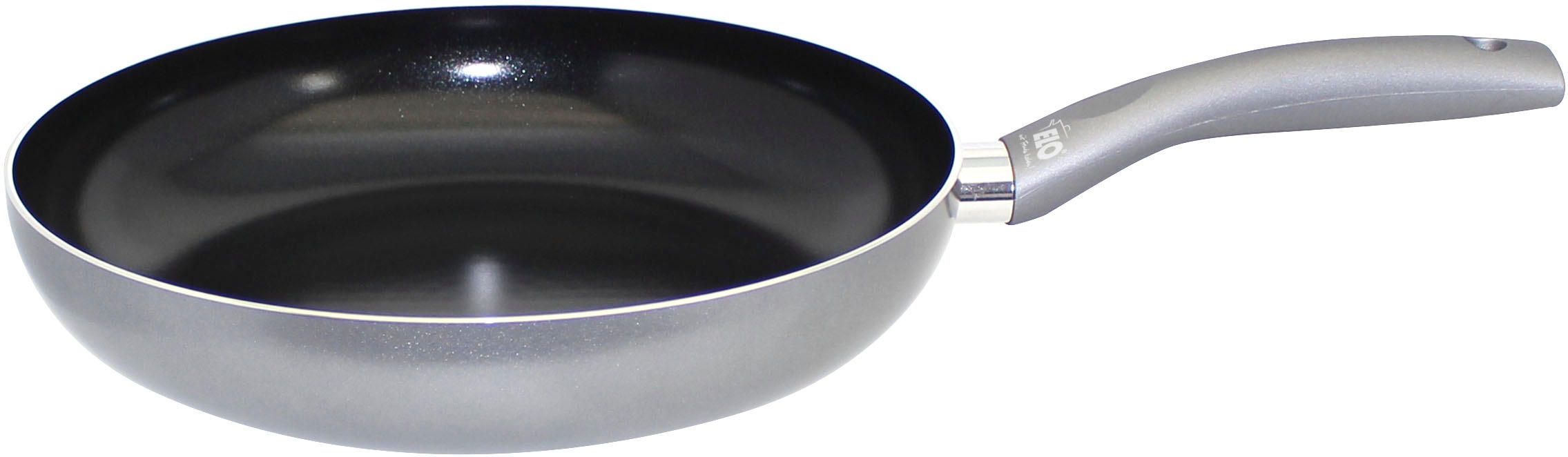 Elo Topf-Set »Black, Ducato« Set, 3 Töpfe mit Deckel, 1 Stielkasserolle, 2 Bratpfannen, 2 Stapelschutz, 11 Stk. tlg. Aluminiumguss