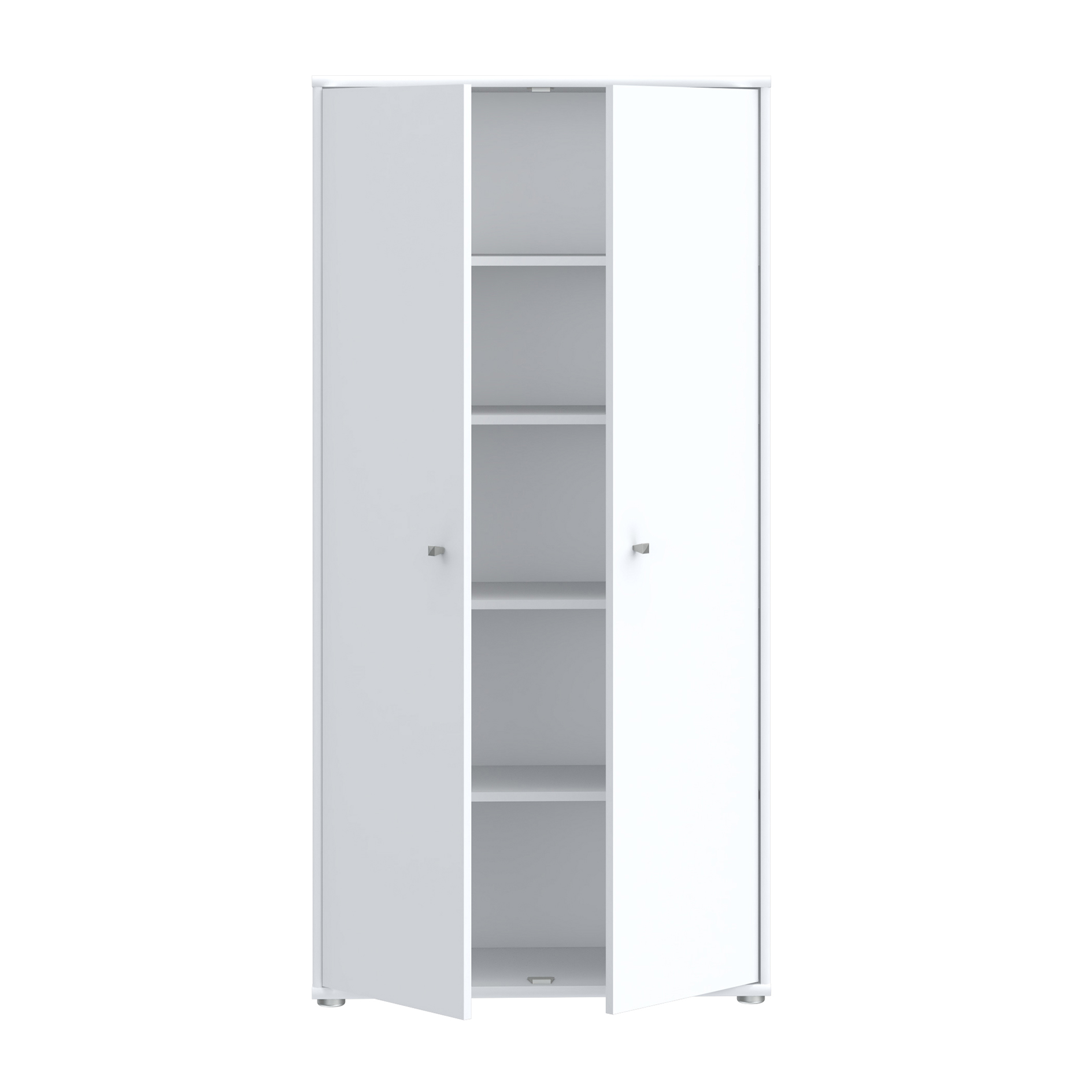 Schrank - weiß - 149,5 cm hoch
